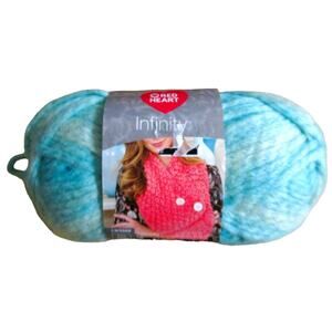 Red Heart Seafoam Yarn Acrylic Blend 129 Yards Knitting Crochet Crafts